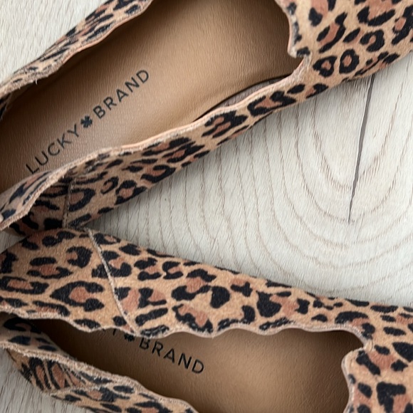 Lucky Brand Caliya Leopard Loafers - Picture 4 of 5